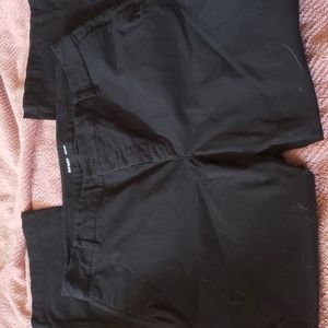 Old Navy Black Bootcut Khakis 16S